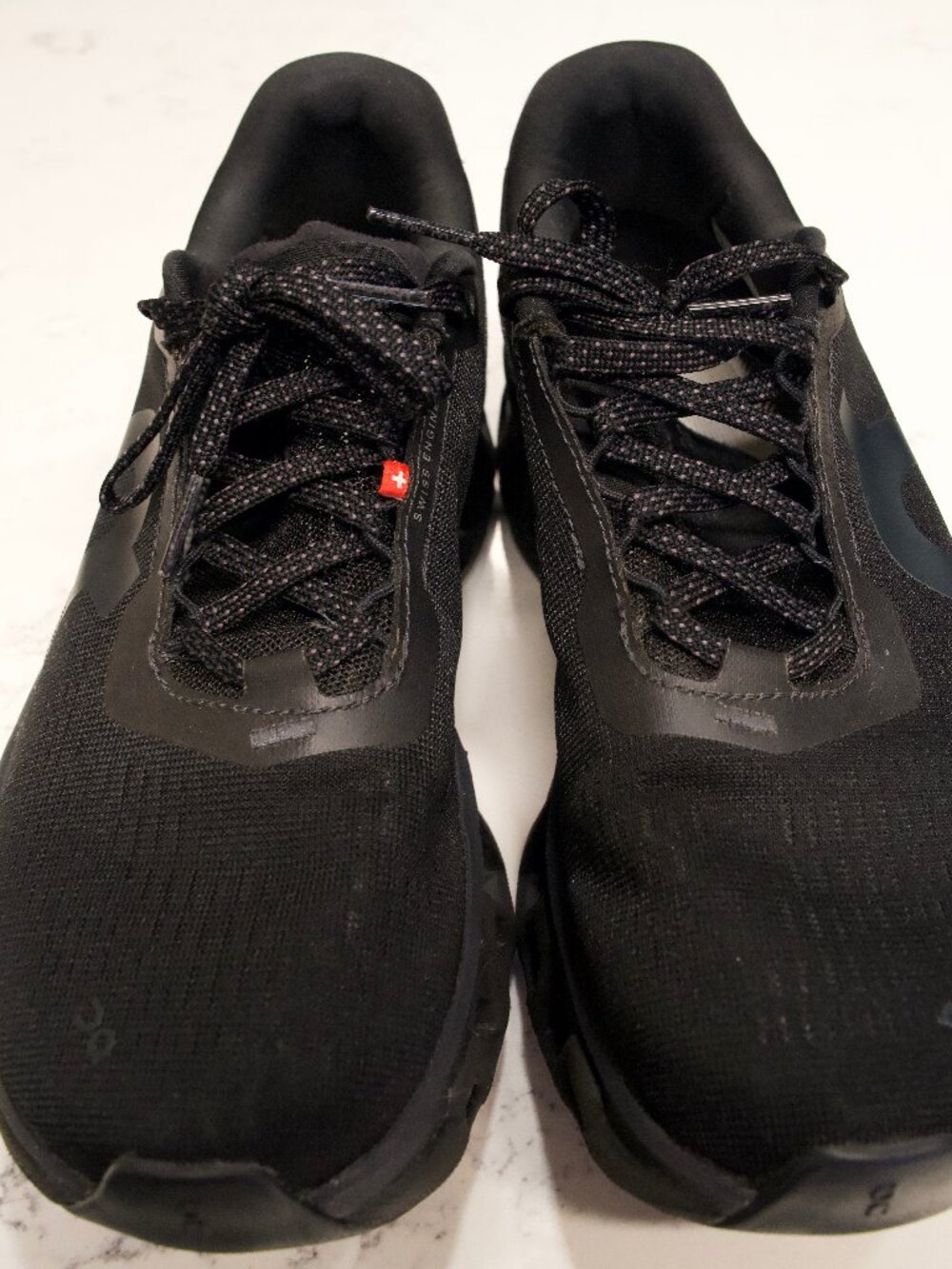 On Running Cloudmonster 2 Shoes - Size W7.5 - Black / Eclipse